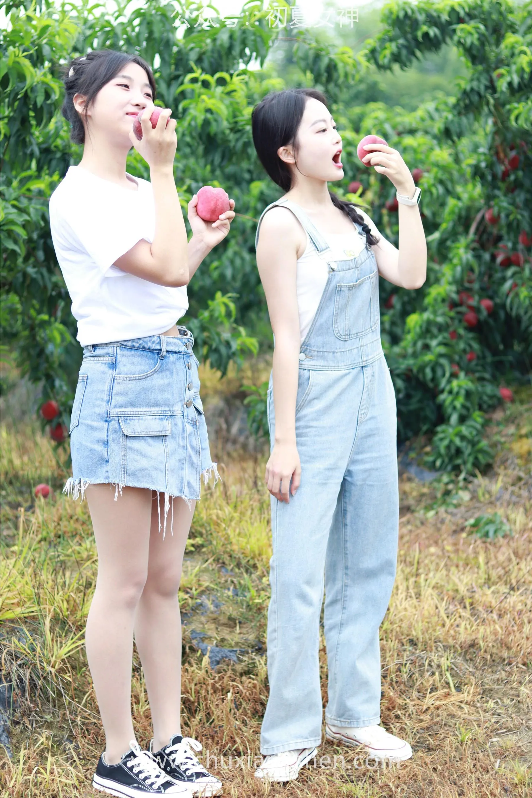 初夏女神 NO.055 双双点点 桃园姐妹 [172P]插图5
